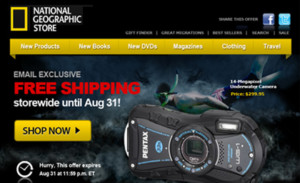 National Geographic Email Marketing Design